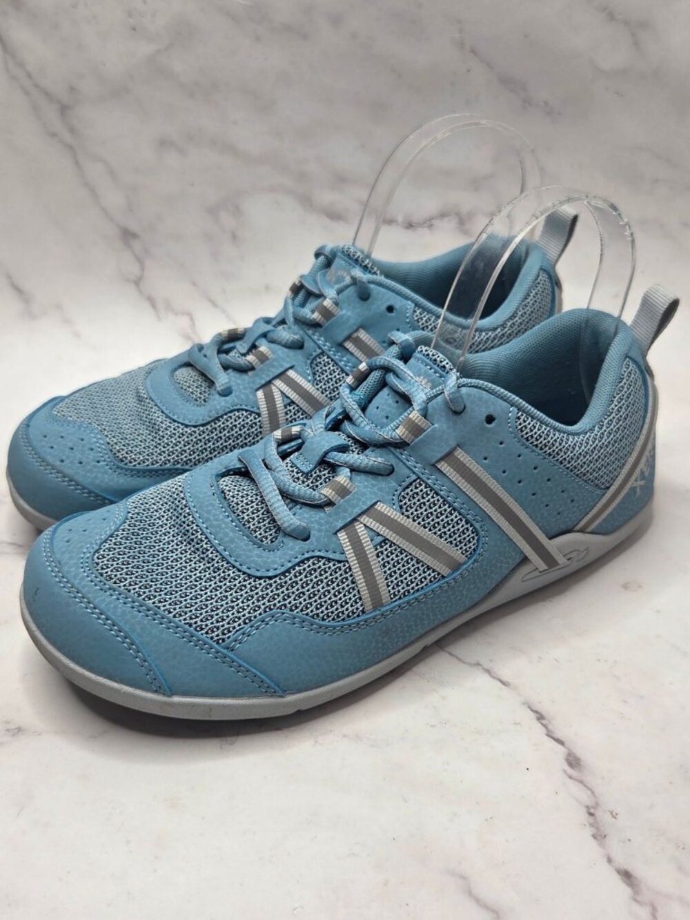 Xero Shoes Prio Blue Hiking Shoes Minimalist Sneakers Barefoot Women's 8